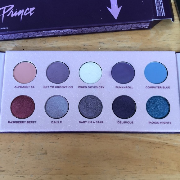Urban Decay x Prince Let’s Go Crazy 10 Pan Eyeshadow Palette 7.5g NIB - Picture 3 of 13